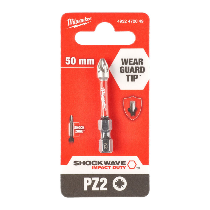 Tool Shock Bit SHOCKWAVE™ IMPACT DUTY Screwdriver Bit — StampyTools