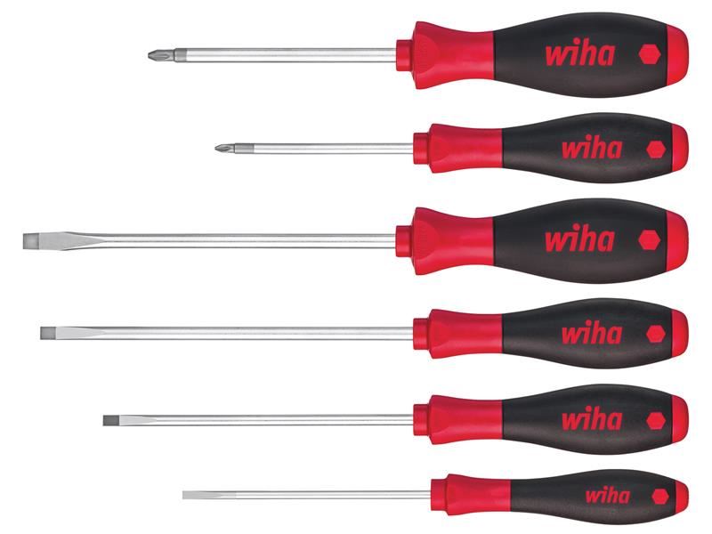 SoftFinish® SL/PZ Screwdriver Set, 6 Piece