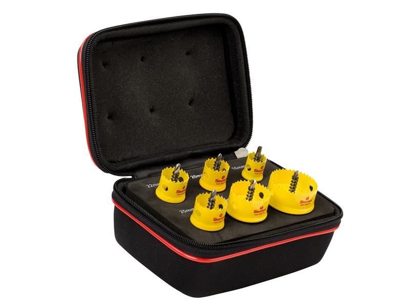 Cordless Smooth Cut Bi-Metal Holesaw Kit, 6 Piece