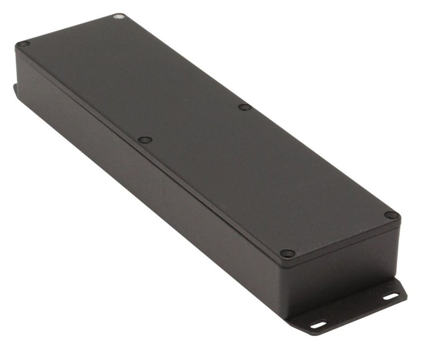 IP54 Die Cast Aluminium Instrument Enclosure with Flanged Base - 254x70x34.5mm