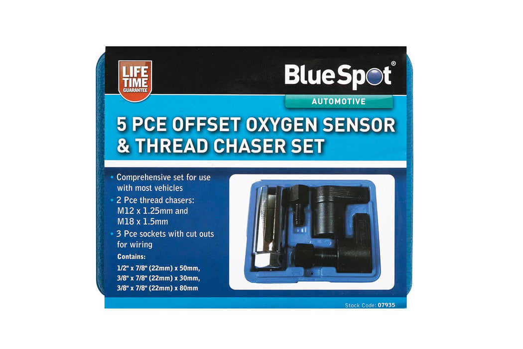 5PCE Oxygen Sensor & Thread Chaser Set