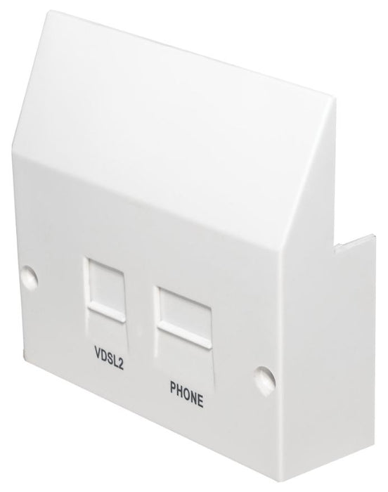 VDSL 2 High Speed Centralised Filter Faceplate