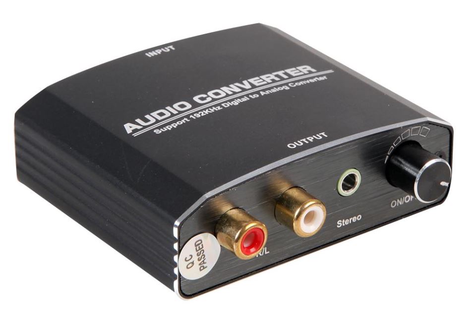 Pro Digital to Analogue Audio Converter with 3.5mm Stereo Output