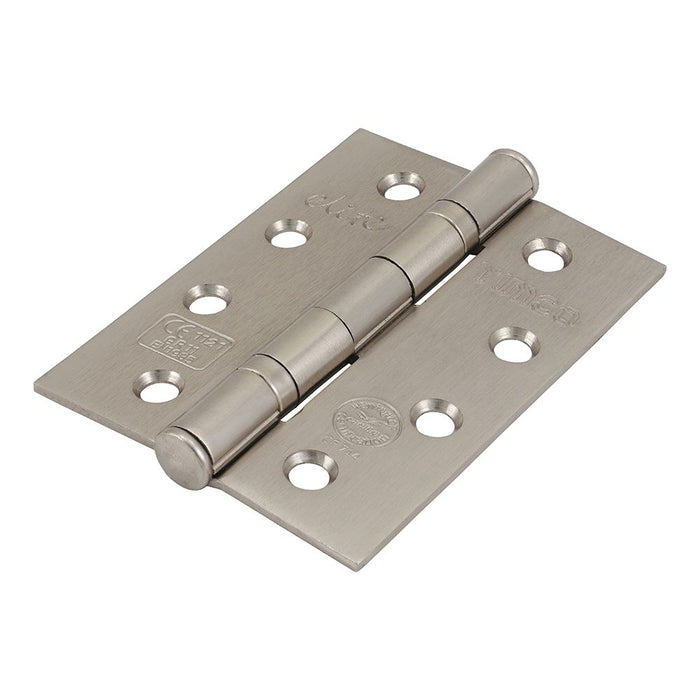 Grade 11 Fire Door Hinges - Satin Nickel (Size 102 x 76 x 2.6 - 2 Pieces)