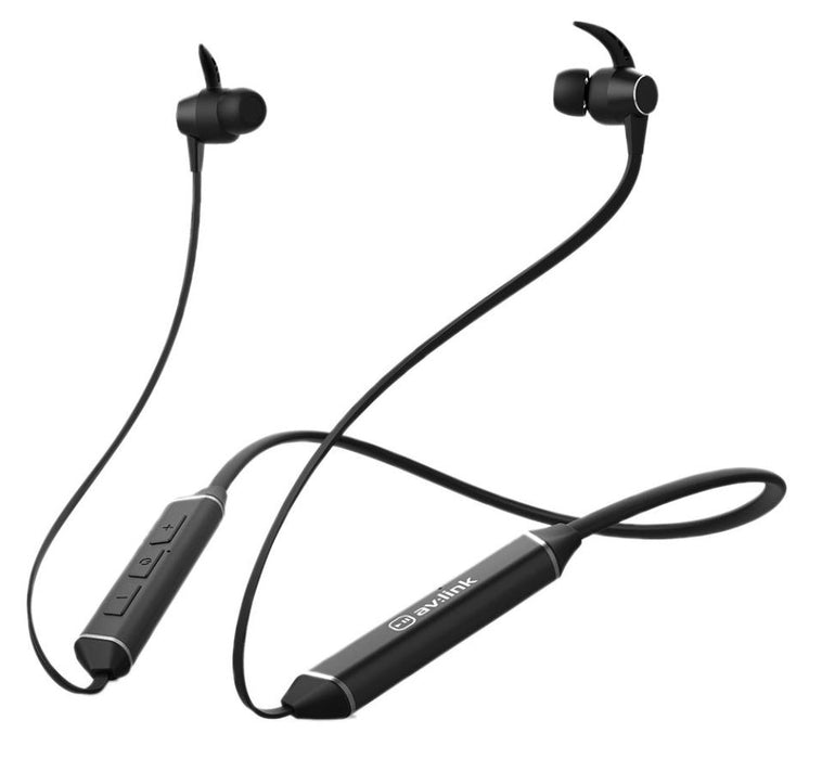 BT Neckband Earphones with On-Board Calling & Controls, IPX4