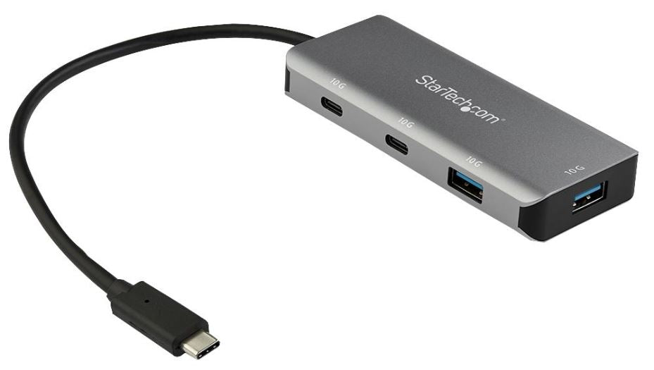 4 Port USB 3.1 Gen 2 Hub, USB-C to 2x USB-A & 2x USB-C