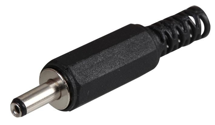 DC Power Plugs + Strain Relief, 5 Pack