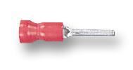 Crimp Terminal, Red 19A Pin, 100 Pack