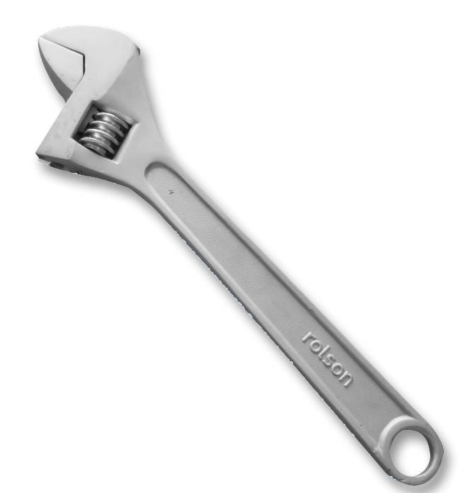 SILVERLINE - 12" (300mm) Adjustable Wrench