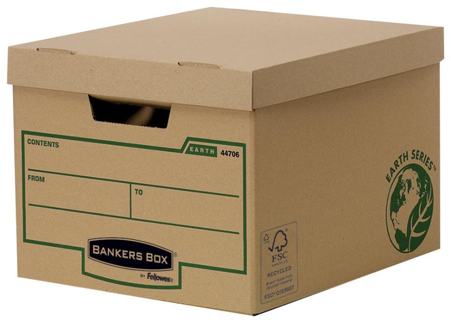 Bankers Storage Box 325x260x375mm Earth Series