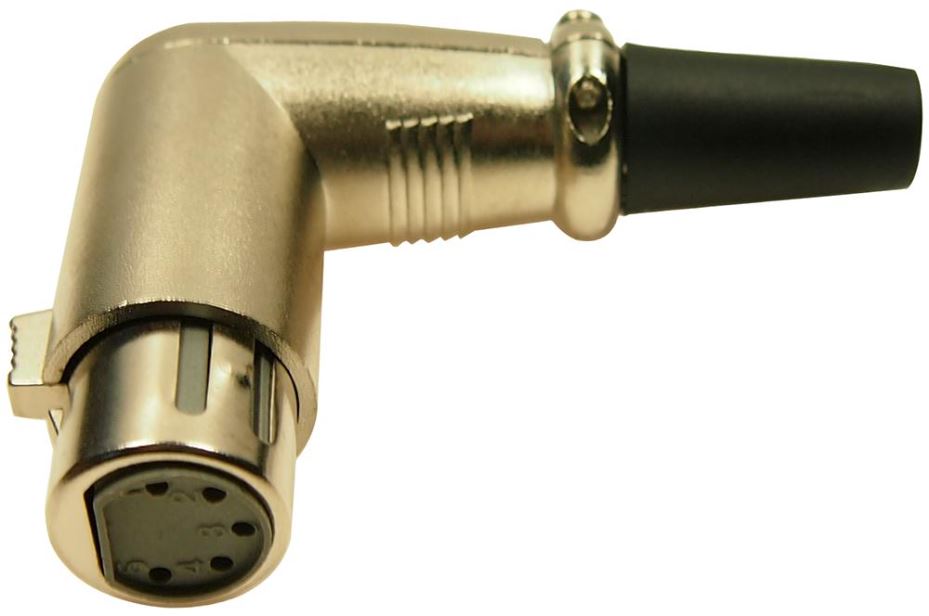 5 Pin Right Angle XLR