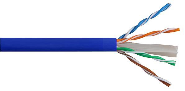 Networking Cable - UTP CCA Conductors Blue 305m