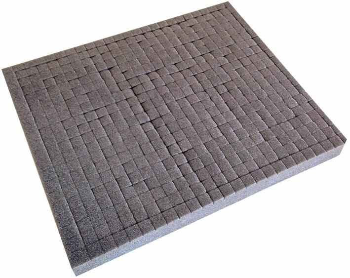 Pre Cut Cubed Foam for Cases and Tool Boxes