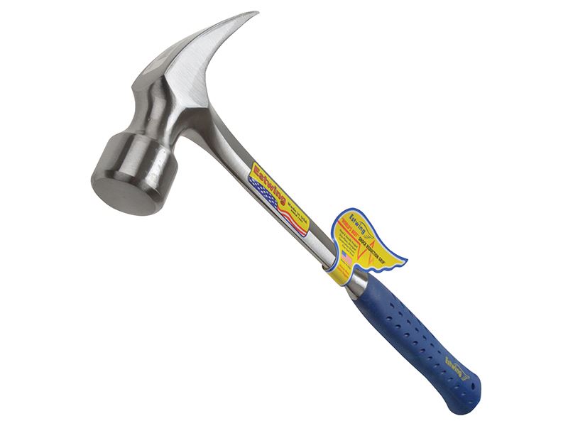 Straight Claw Framing Hammer, Vinyl Grip