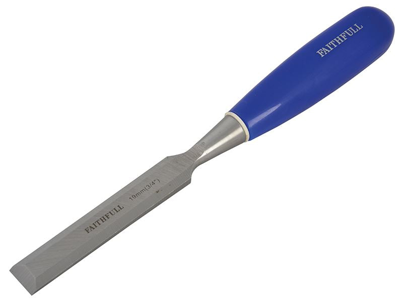 Bevel Edge Chisel Blue Grip