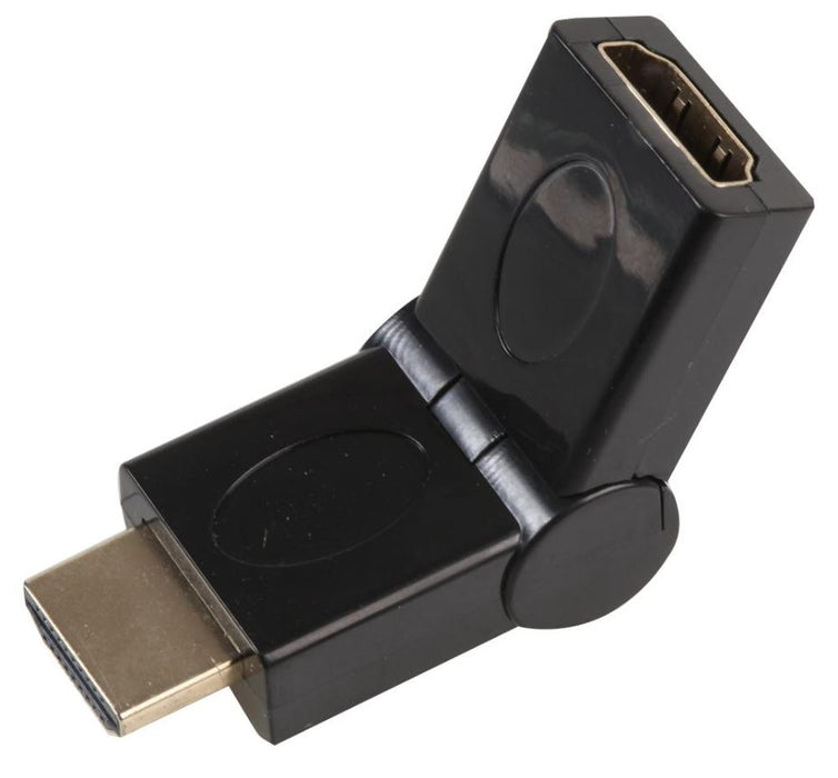 HDMI Plug to HDMI Socket 180 Degree Swivel Adaptor