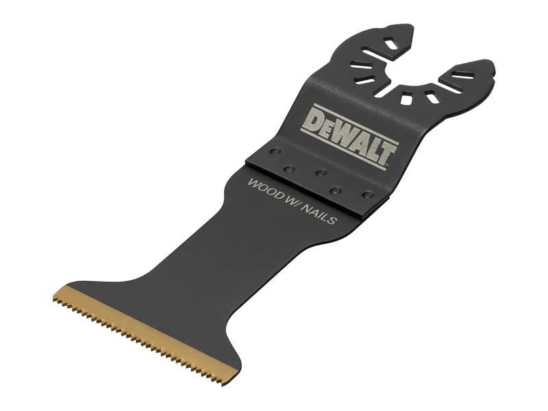 DT20736 Titanium Wood/Metal Multi-tool Blade 55 x 44mm