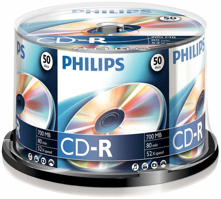 52x Speed CD-R Blank CDs