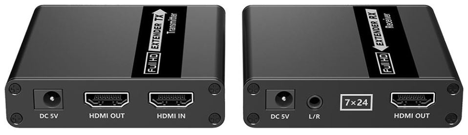 1080p Full HD Point to Point HDMI Extender over Cat6 / Cat7, 70m