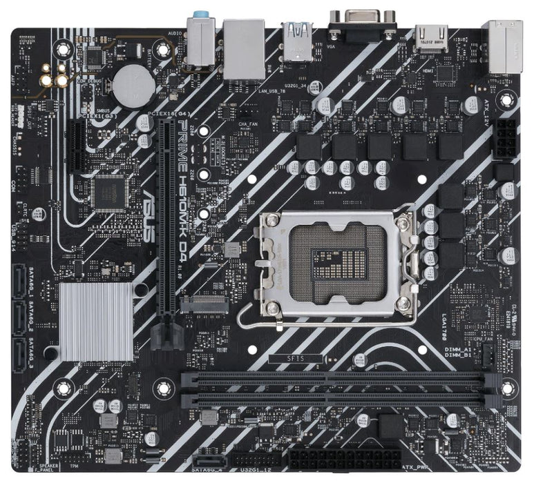 PRIME H610M-K D4 Socket 1700 Micro ATX Motherboard