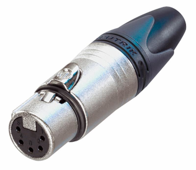 XLR Socket, 5 Pole