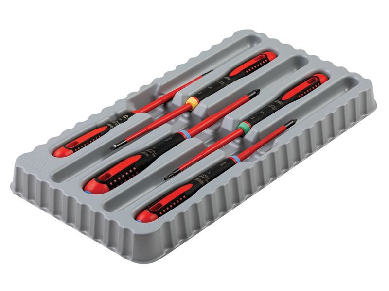 BE-9872SL ERGO™ VDE Insulated Screwdriver Set, 5 Piece