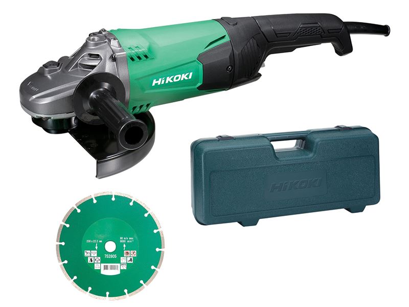 G23ST Angle Grinder, Diamond Blade & Case