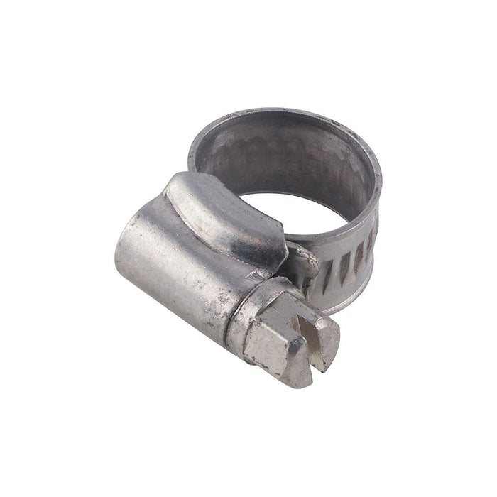 Worm Drive Screw Hose Clips - Stainless Steel. Various Sizes. Packs of 10