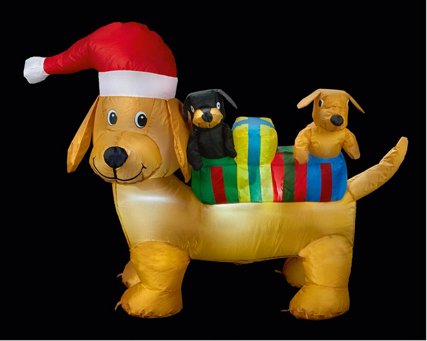 Premier - 1.1m Inflatable Puppy, 5m Lead Cable