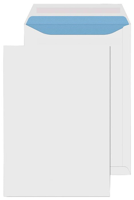 250 Pocket Self Seal White Envelopes C4 324x229mm, 90gsm