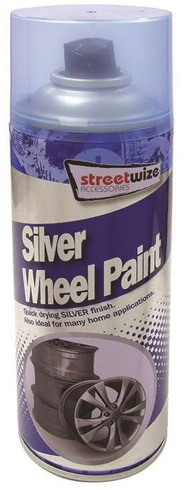 Silver Wheel Paint, 400ml Aerosol
