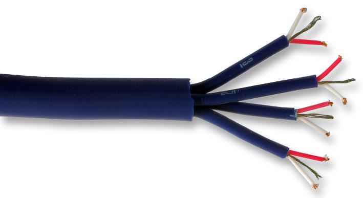 10mm Multicore Cable Balanced 4 Pair 50m Reel