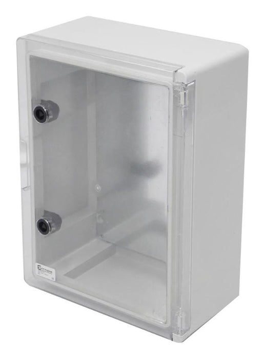 IP65 Insulated ABS Enclosure with Transparent Door - 400x300x165mm