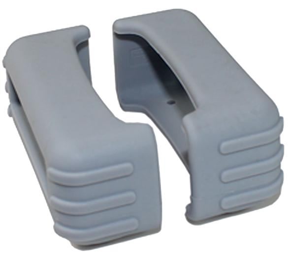 Grey Rubber Boots for 82 Series Enclosure - 71x32x27mm (Pack of 2)