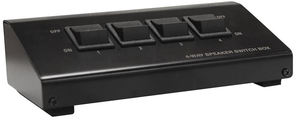 4 Way High Power Stereo Speaker Switch