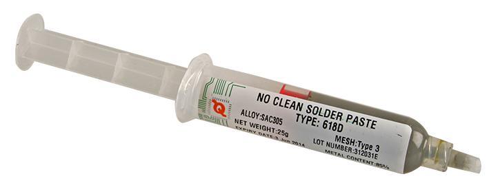 Lead Free No-Clean Solder Paste