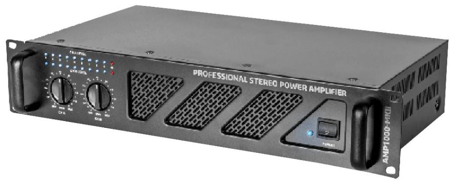 2x800W Stereo Power Amplifier 2U