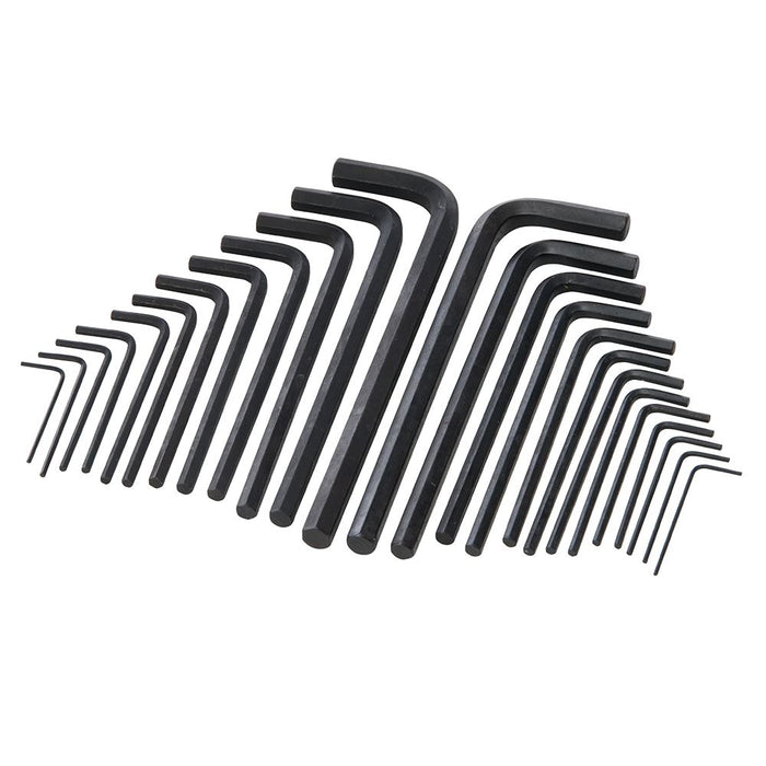 Hex Key Long Series Set 25pce - Metric & AF