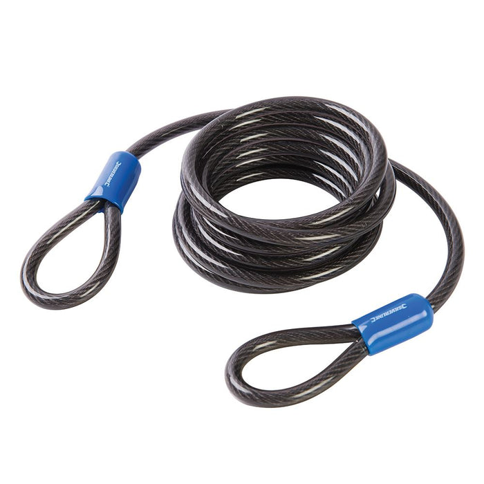 Looped Steel Security Cable - 2.5m x 8mm