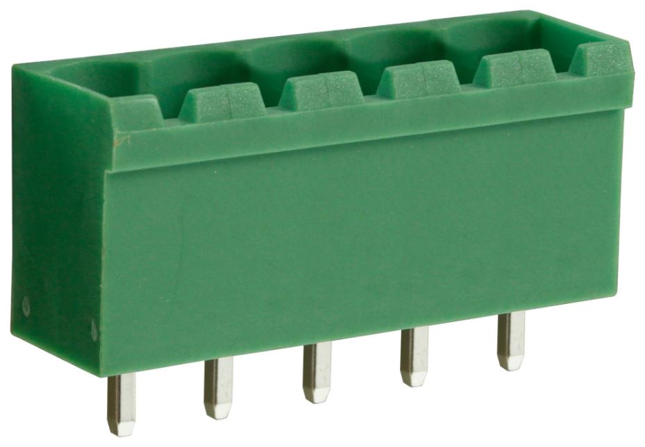 5.08mm Vertical Pluggable Terminal Block Header, 15A