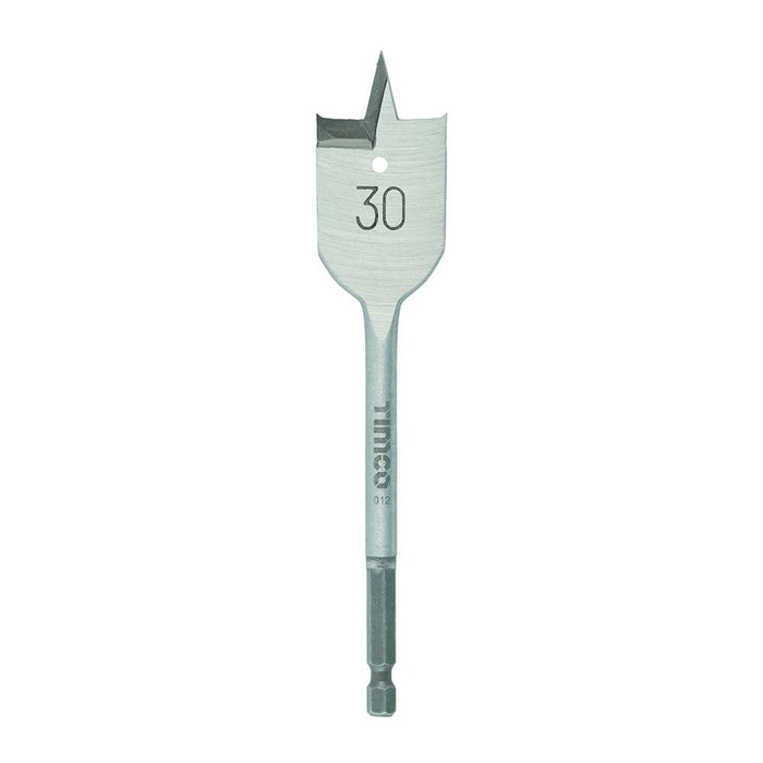 Flat Timber, MDF, Wood Drill Bit - Carbon Steel - 1 Each