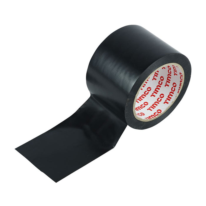 High Strength PVC Builder's Tape (Size 33m x 75mm - 1 Each)