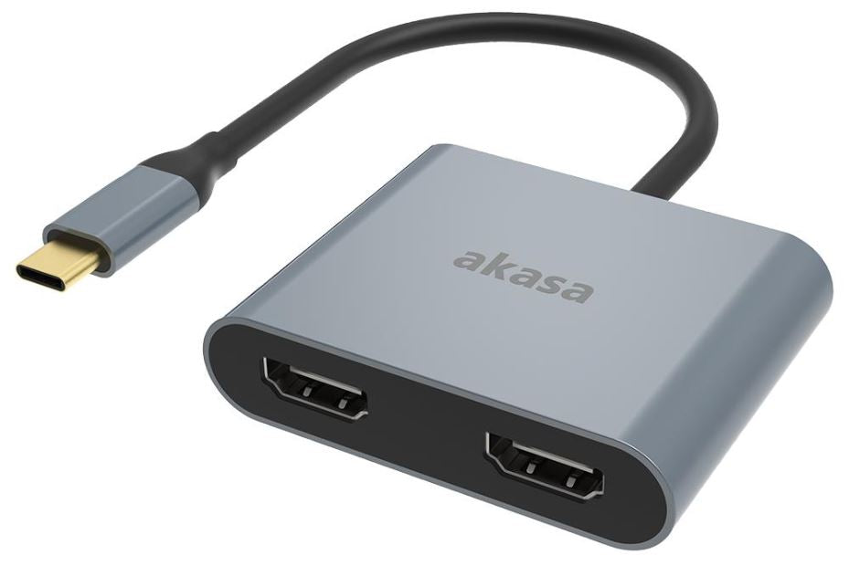 USB-C to Dual 4K UHD HDMI MST Display Adaptor