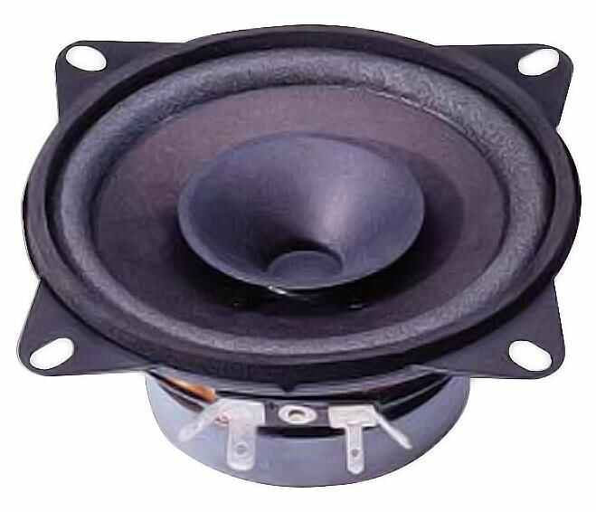 4" Full Range Twin Cone Speaker Driver, 20W RMS