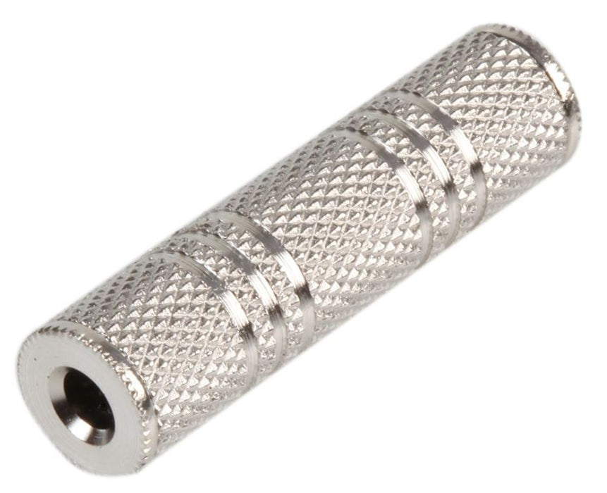 3.5mm Mono Socket to 3.5mm Mono Socket Coupler / Adaptor