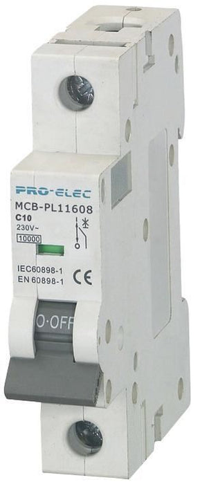 10A Single Pole Type D MCB 10kA