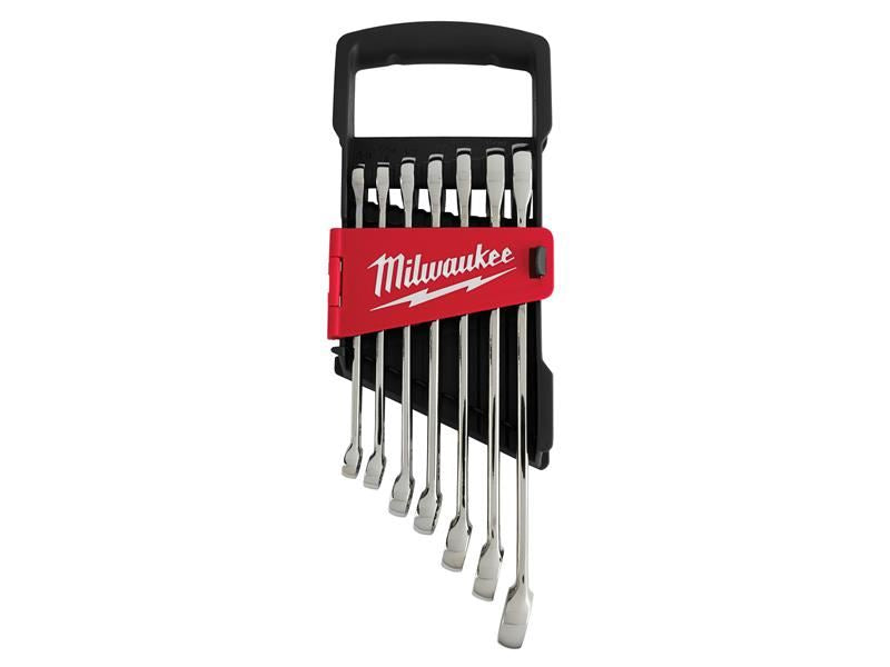 MAX BITE™ Ratcheting Metric Combination Spanner Set, 7 Piece