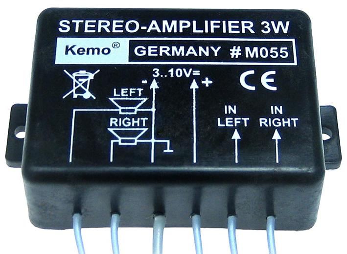 Stereo Amplifier Module 2x 1.5W
