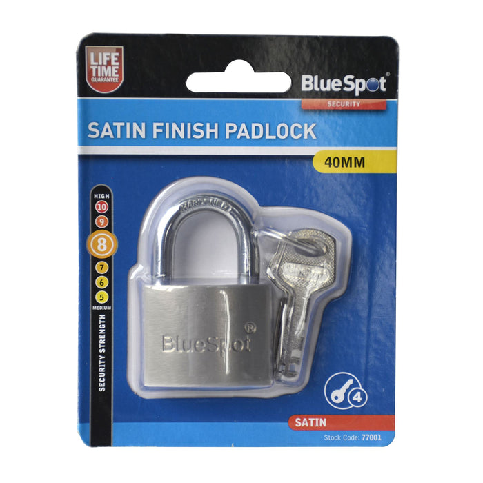 Satin Finish Padlock