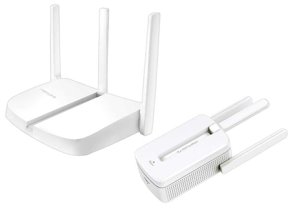300Mbps Wireless N Router and Range Extender Bundle - by TP-Link